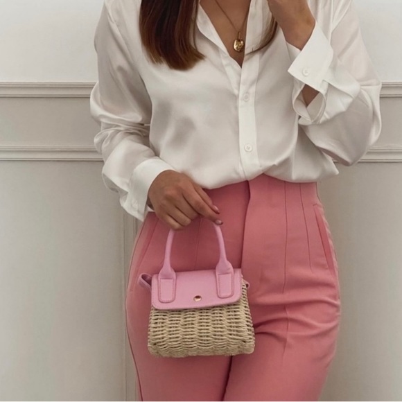 ✨ Zara High Waisted Work Pants SMALL NWT TikTok IG famous!!! RARE ✨ - Picture 3 of 11